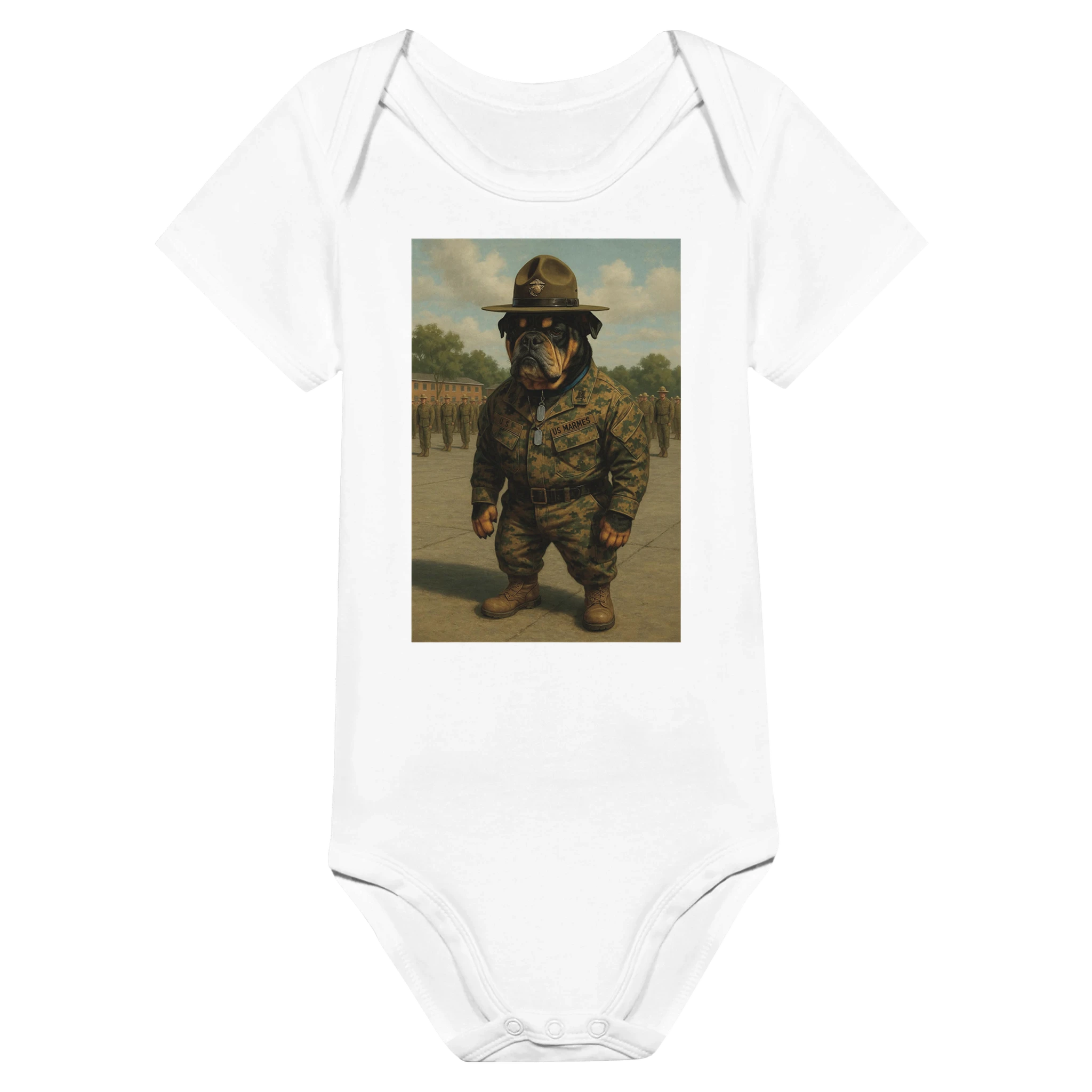 Marine Dog Onesie