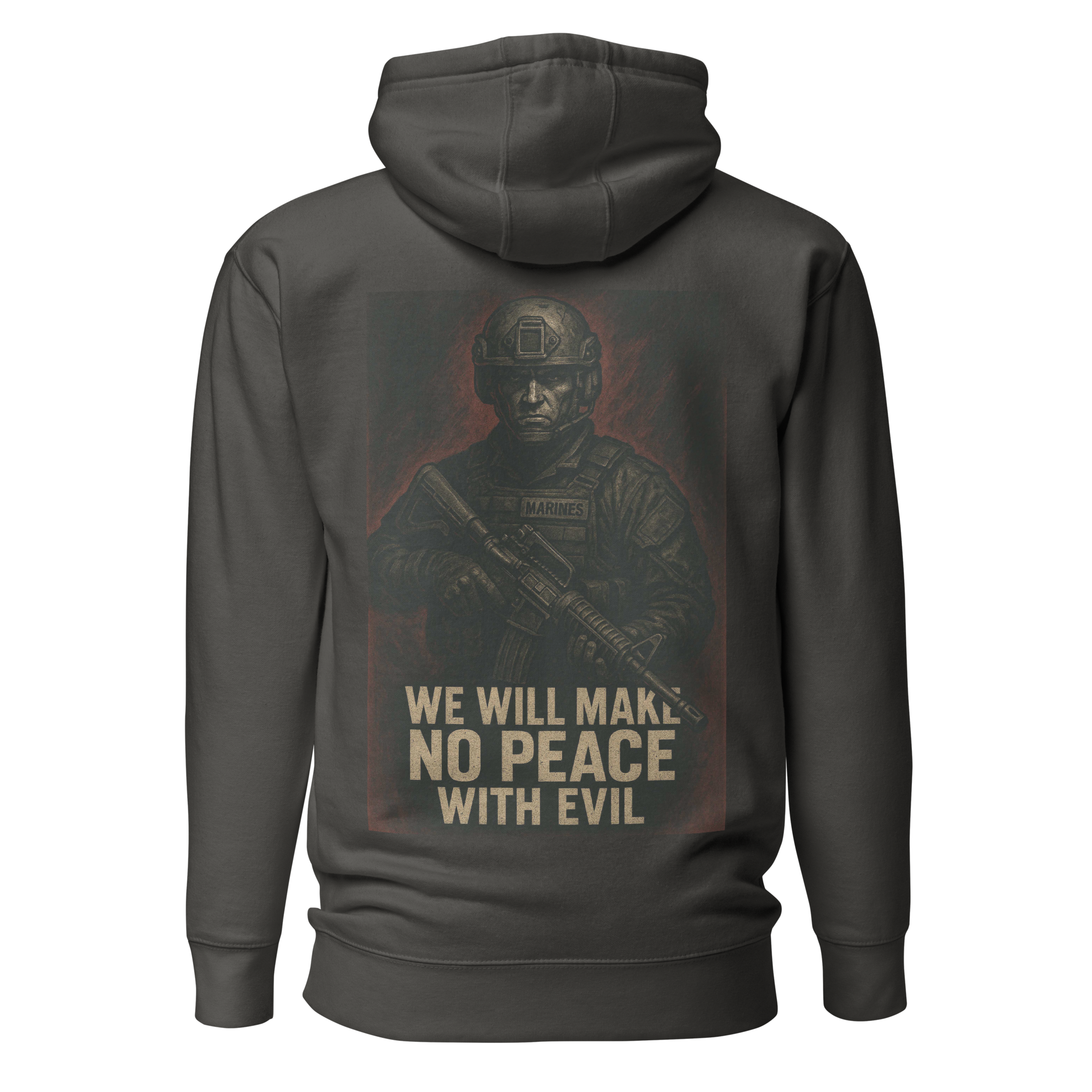 Make No Peace With Evil Hoodie